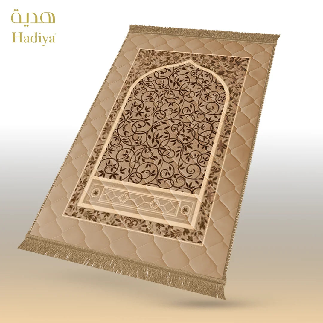 Beige Leaves & Flowers - Lite