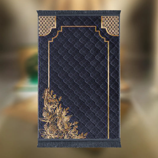 Grey Motive Leaf & Flower - Budget