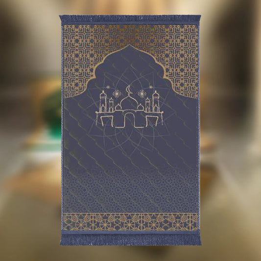 Grey Mosque & Flowers - Budget