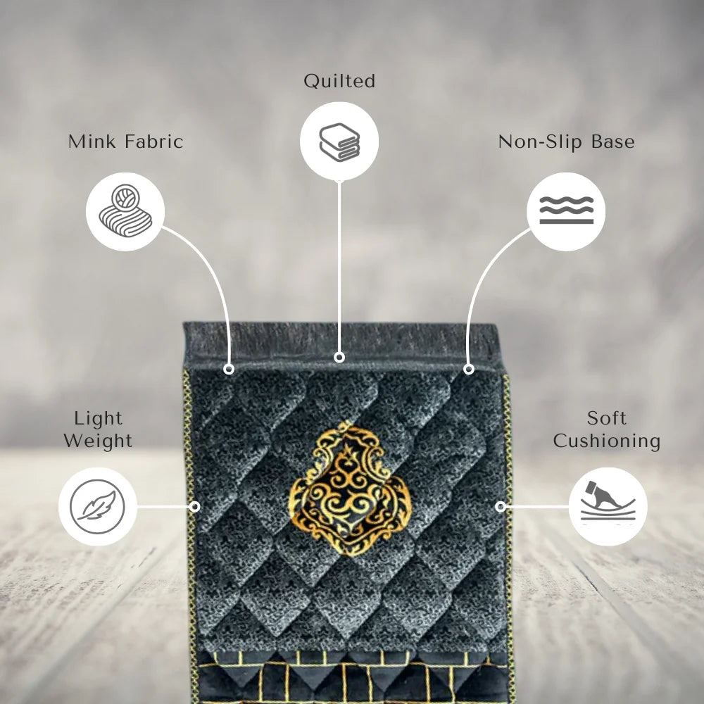 Black Ghilaf e Kaaba - Kids