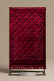 Mahroon Leaves & Flowers - Budget Series Embossed