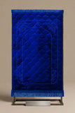 Navy Blue Gumbad & Flowers - Budget Series Embossed