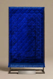 Navy Blue Leaves & FLowers - Budget Series Embossed