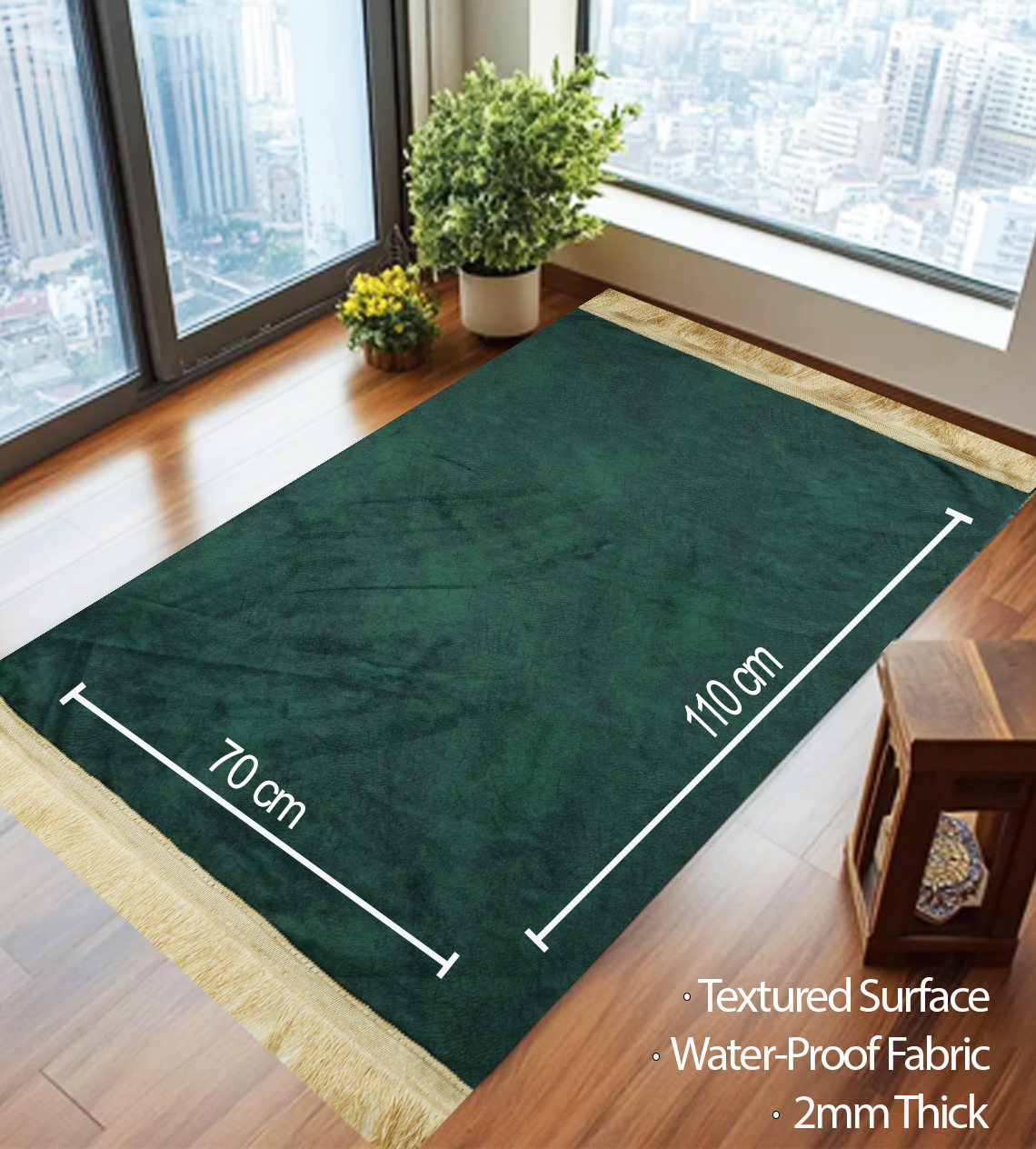 Dark Green Turkish - Velvet