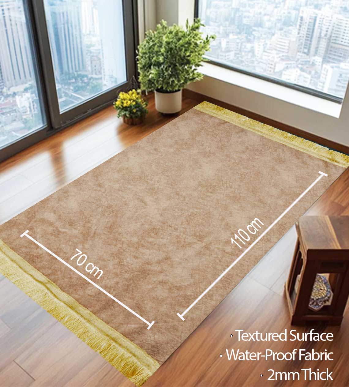 Biscuit Brown Turkish - Velvet