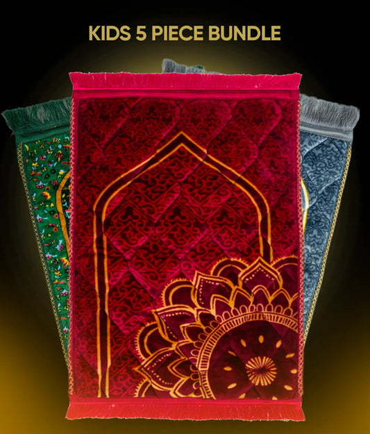 Kids Series Prayer Mat Bundle 5 PCS