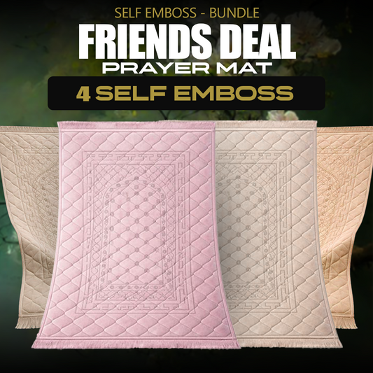 Self Emboss Bundle - Friends Deal - 4 Pieces